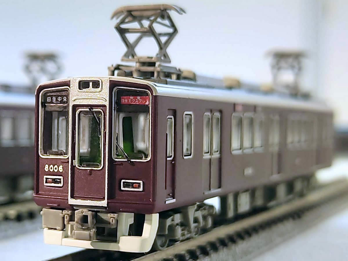 画像多め】鉄コレ阪急8000系、先行公開サンプルを見てきました