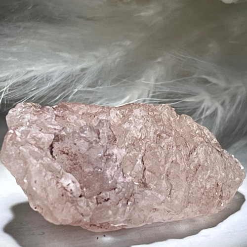 ヒマラヤ産 涅槃水晶 アイスクリスタル ピンク ニルヴァーナクォーツ