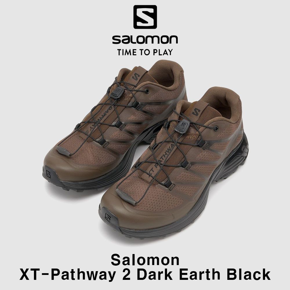 サロモン】Salomon XT-Pathway 2 Dark Earth Black ☆22-31☆ (Salomon