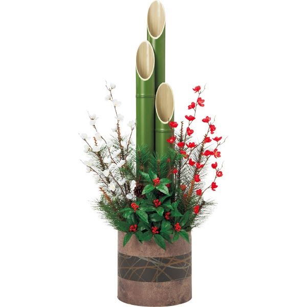 アルファ モダン門松アレンジ TE7-3212 1個（直送品） - アスクル