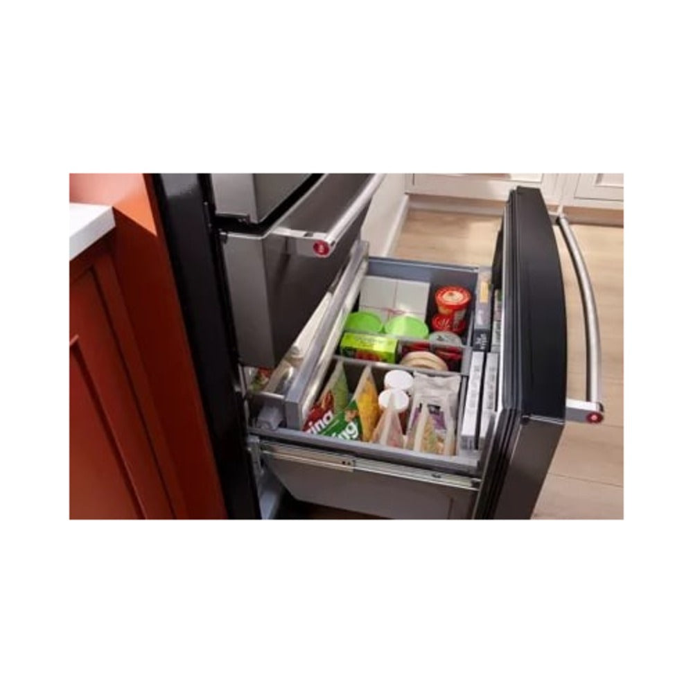KitchenAid 26.2 cu. ft. French Door Refrigerator KRMF536RPS | Shop