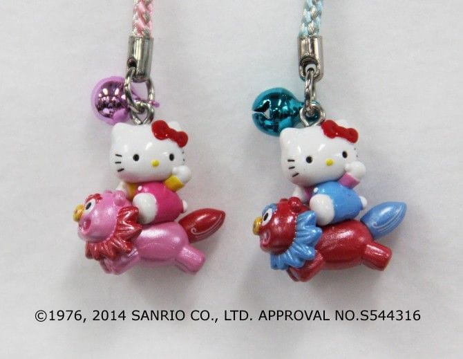 沖縄限定】「シーサーに乗ってうれしーさー！ 福を呼び込む」キティ