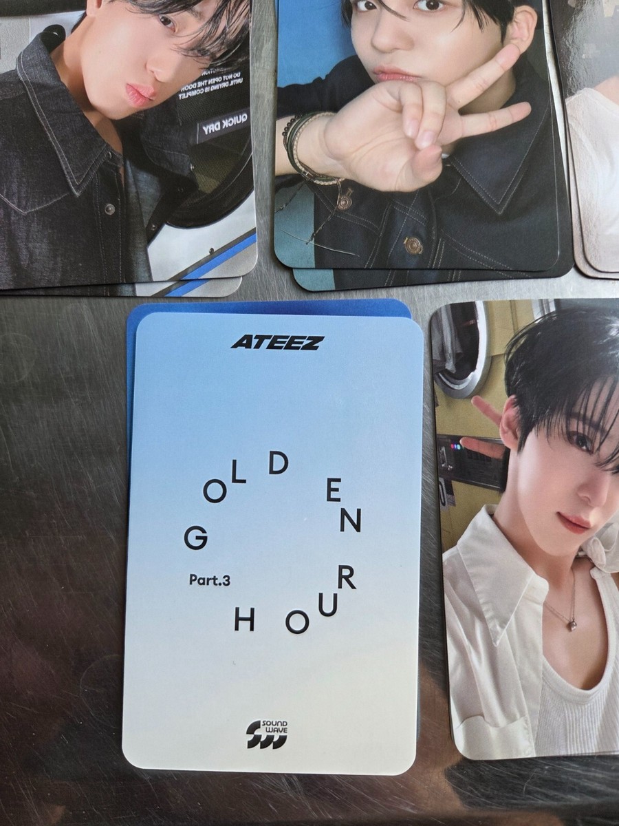 Ateez Hongjoong Photocard Official 