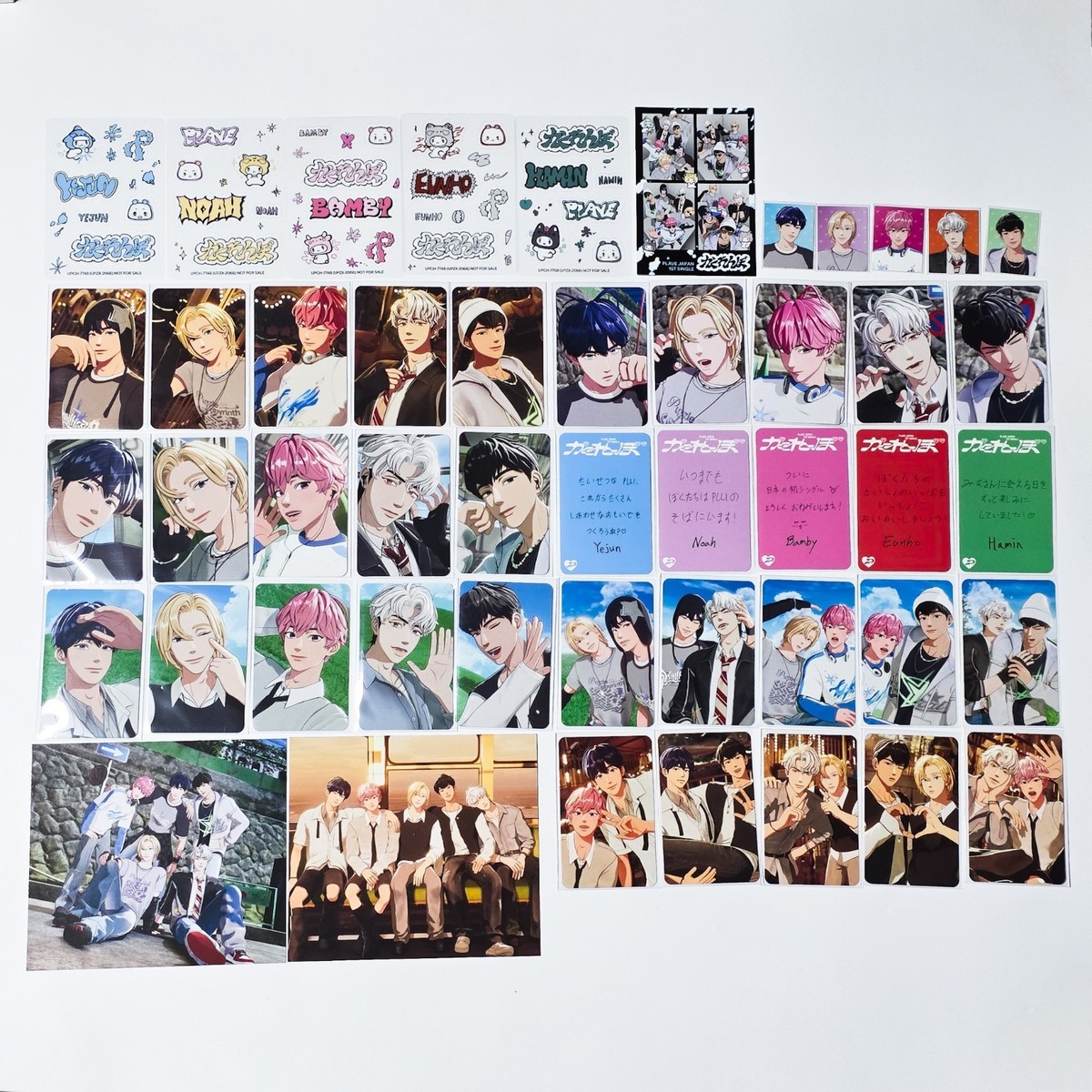 Plave Photocard Kakurenbo JP 1st Single Hide and Seek Components