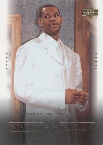 2003-04 Upper Deck Standing O LeBron James # 85 Rookie Card RC PSA