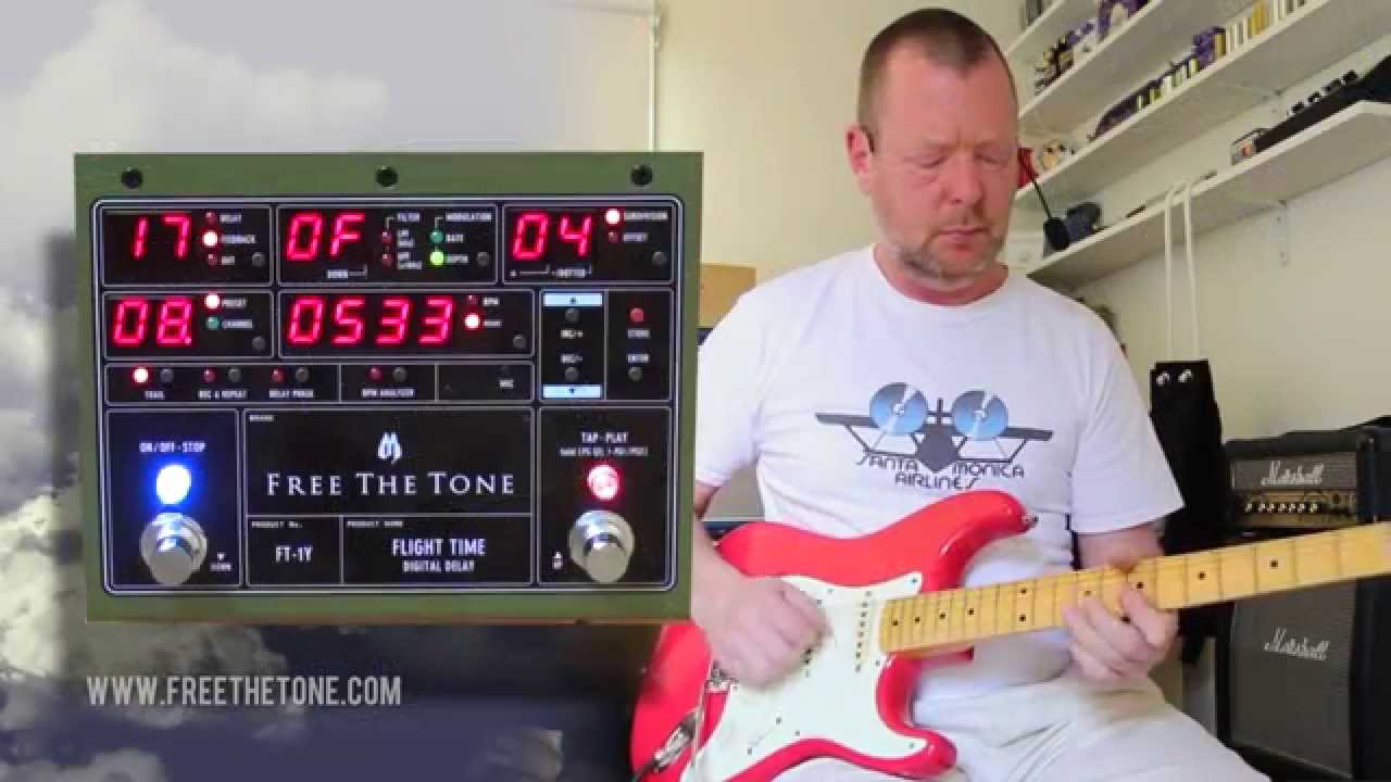 Free The Tone: Flight Time Digital Delay - YouTube
