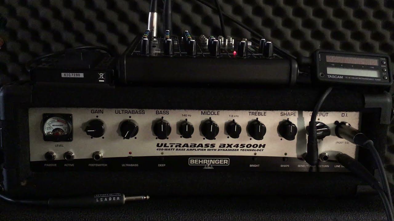 Behringer BX4500H - YouTube