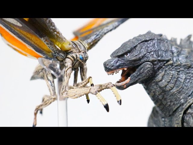 NECA】海外のモスラとゴジラのフィギュアをレヴュー【ゴジラ キング