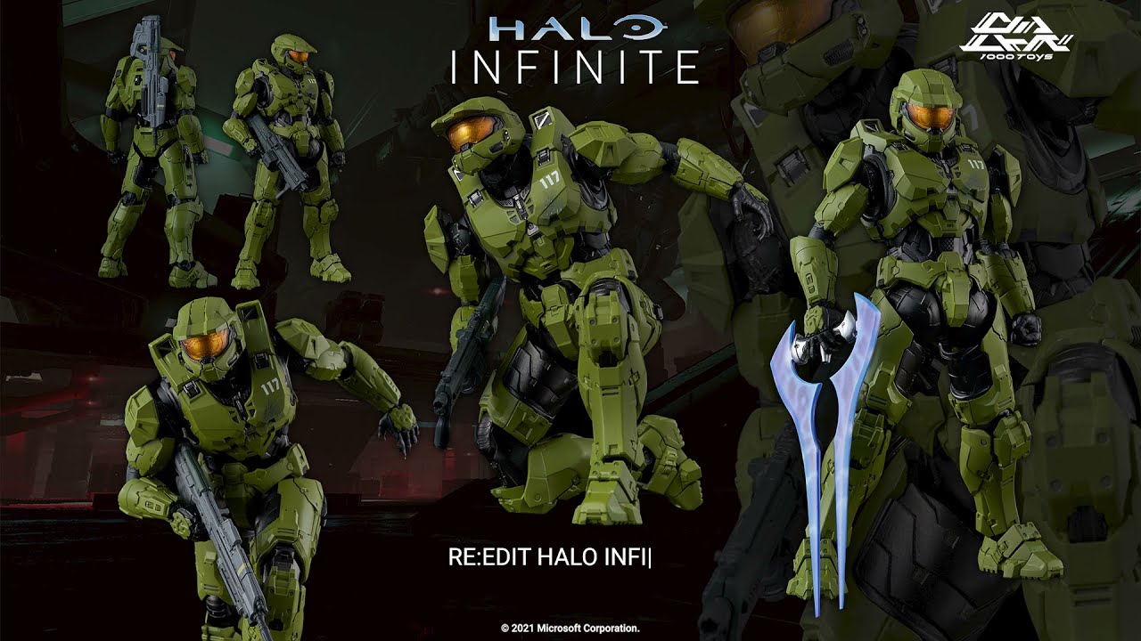 RE:EDIT HALO INFINITE 1/12 SCALE MASTER CHIEF MJOLNIR MARK Ⅵ [GEN