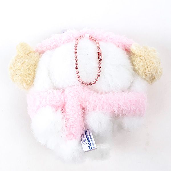 シナモロール マフみみ みるく マスコット ぬいぐるみ キーホルダー