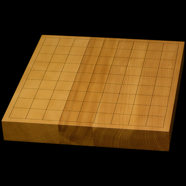 本榧卓上将棋盤 2寸1分（ハギ盤） st20059 | 前川榧碁盤店