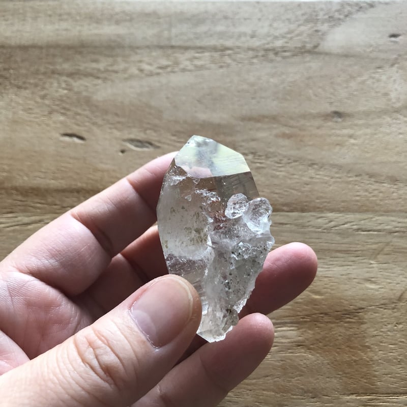 インド マニハール 産 ヒマラヤ水晶ポイント（NO.24）マスター