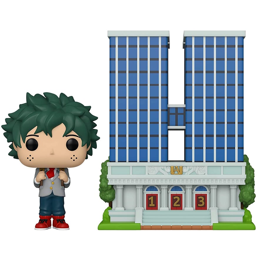 僕のヒーローアカデミア』緑谷出久 と 雄英高校 校舎のファンコポップ