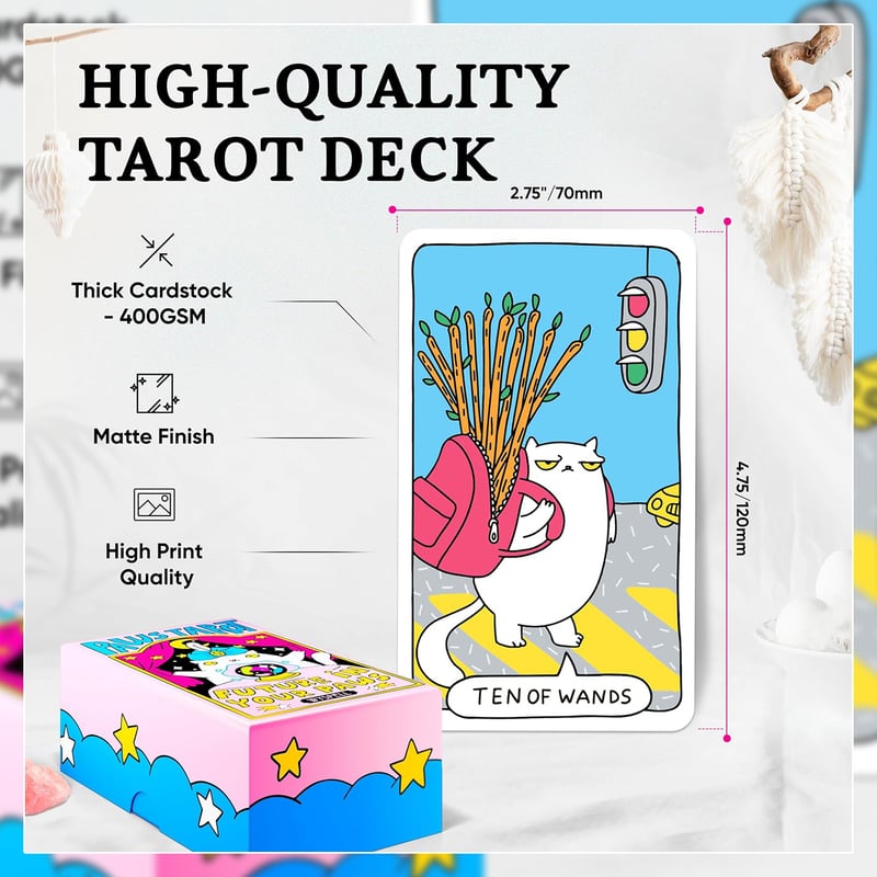 予約商品】Paws Tarot Deck【タロットカード】 | musemuse