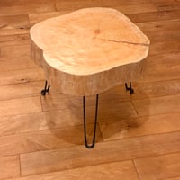 檜 丸太 椅子 スツール No.1115 | Wood Factory Silky