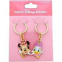 Amazon.co.jp: ミニー ＆ デイジー キーチェーン セット キーホルダー