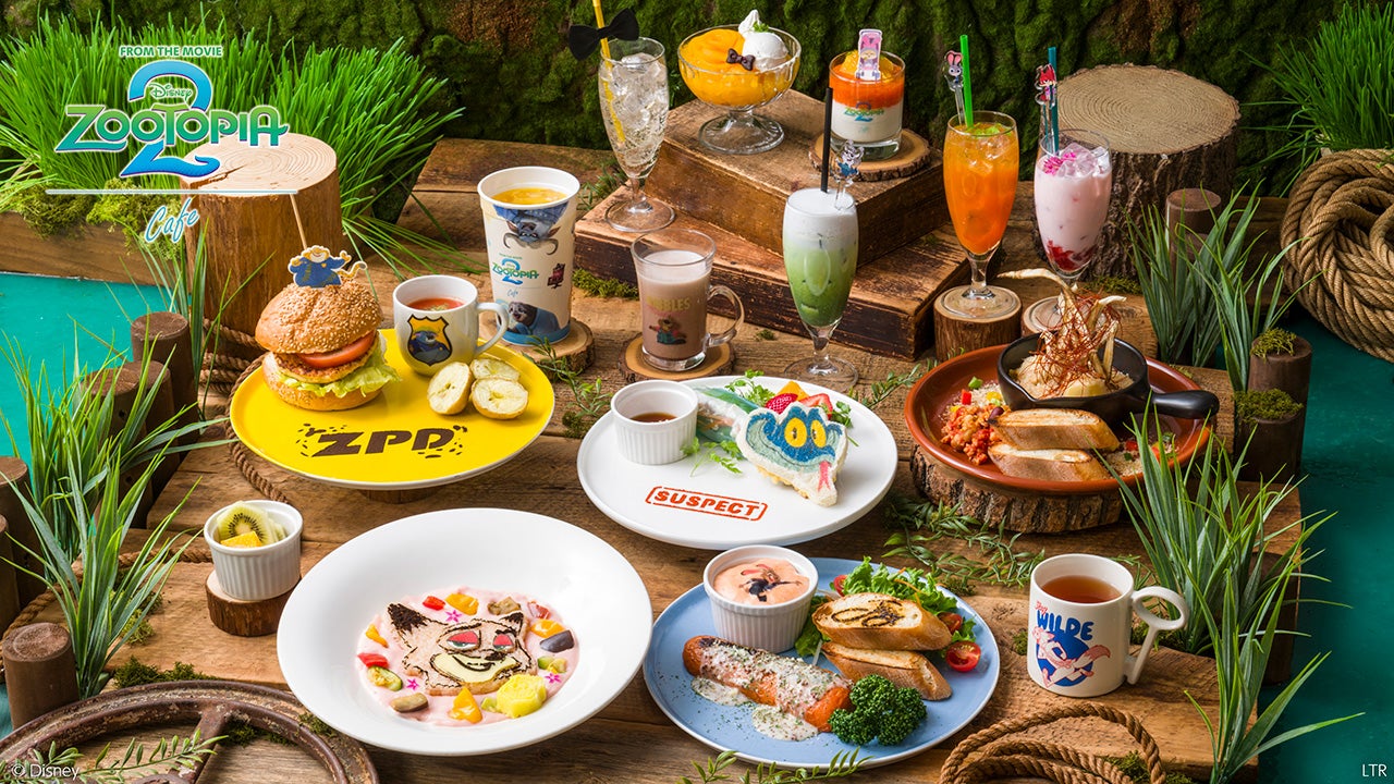 ズートピア2」期間限定カフェ、東京・大阪・愛知で開催 ジュディや