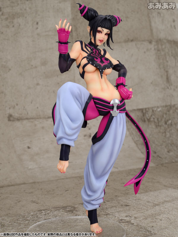 中古】(本体A/箱B)STREET FIGHTER美少女 ジュリ 1/7 完成品フィギュア