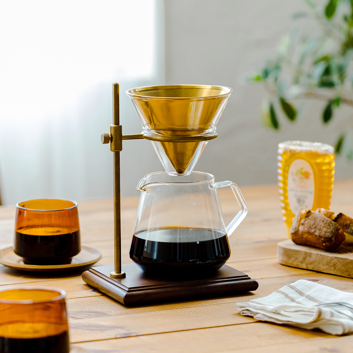 KINTO】SLOW COFFEEブリューワースタンドセット 4杯用 SCS-S02