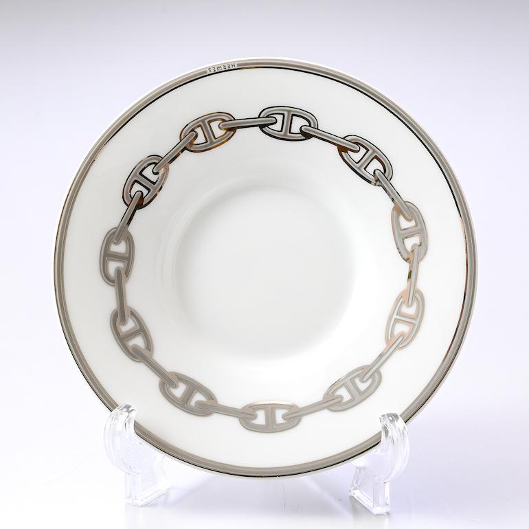 HERMES（エルメス） シェーヌダンクルプラチナ 004117P2 コーヒー