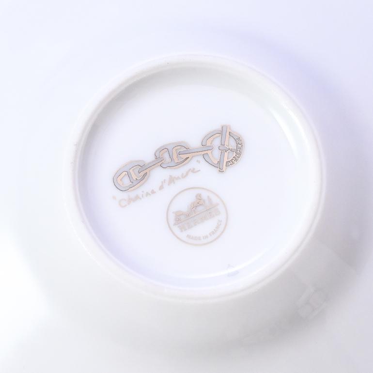 HERMES（エルメス） シェーヌダンクルプラチナ 004117P2 コーヒー