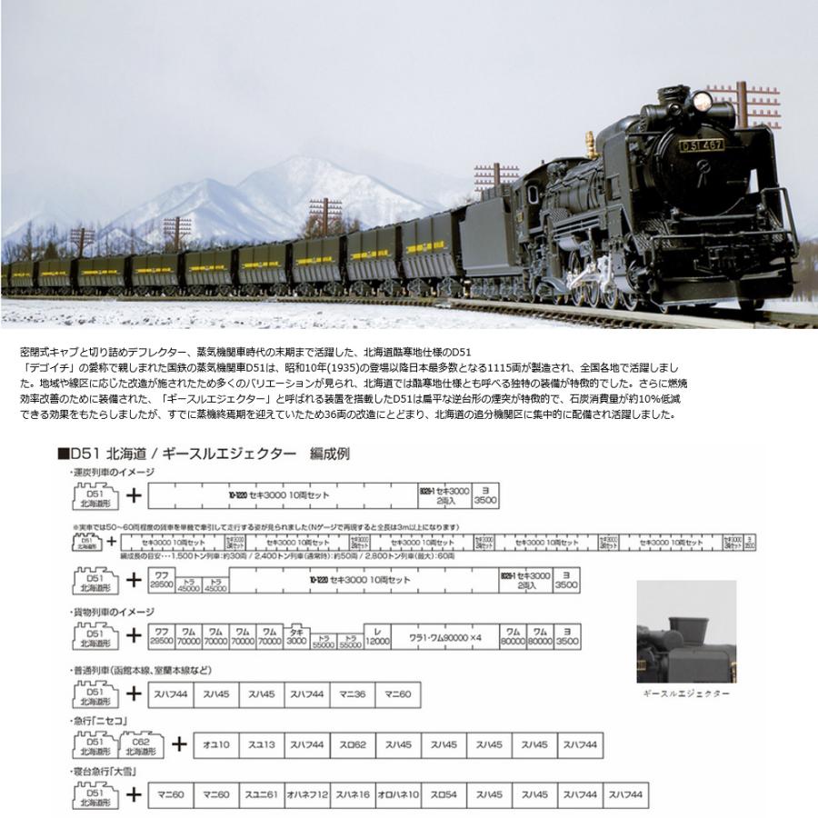 No:2016-B KATO 国鉄 蒸気機関車 D51 北海道形 鉄道模型 Nゲージ
