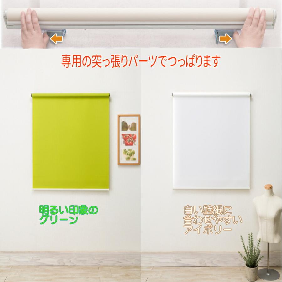 立川機工 ロールスクリーン ロールカーテン つっぱり テンションタイプ