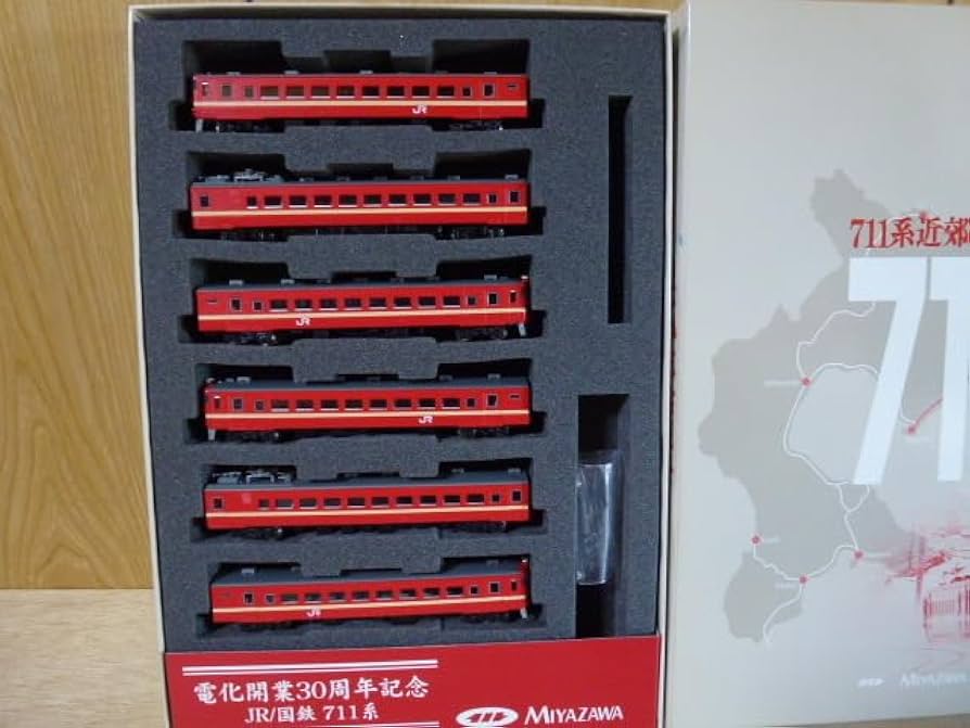 MIYAZAWA 711系近郊型電車 6両セット MIYAZAWA 711系近郊電車6両セット