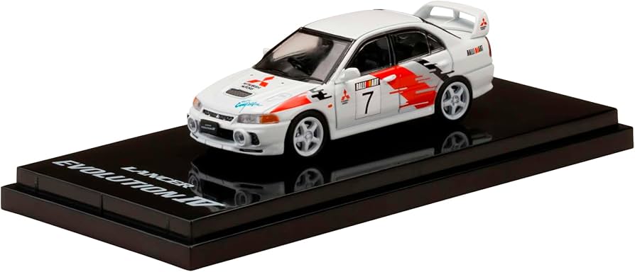 Amazon.com: 1/64 Mitsubishi Lancer GSR EVOLUTION IV GR.A Rally