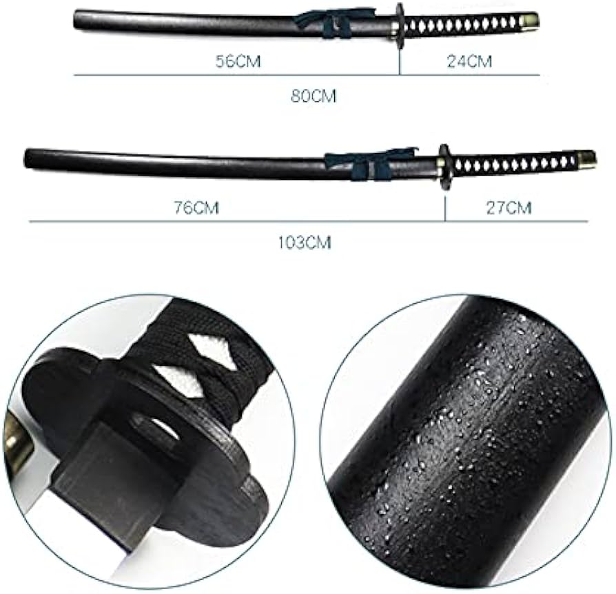 Amazon.co.jp: グレー 木製 刀 剣 武器 模造刀 模擬刀 道具 コスプレ