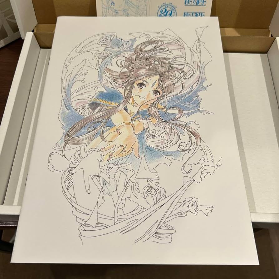 Amazon.co.jp: 豪華版 藤島康介 画集 「ああっ女神さまっ」1998-2008