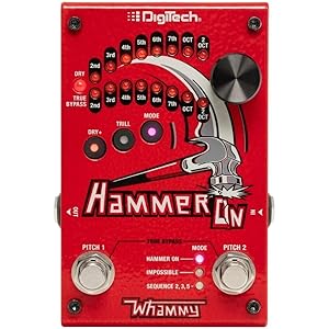 Digitech Whammy Ricochet - WHAMMYからペダルを排除し、フットスッチ