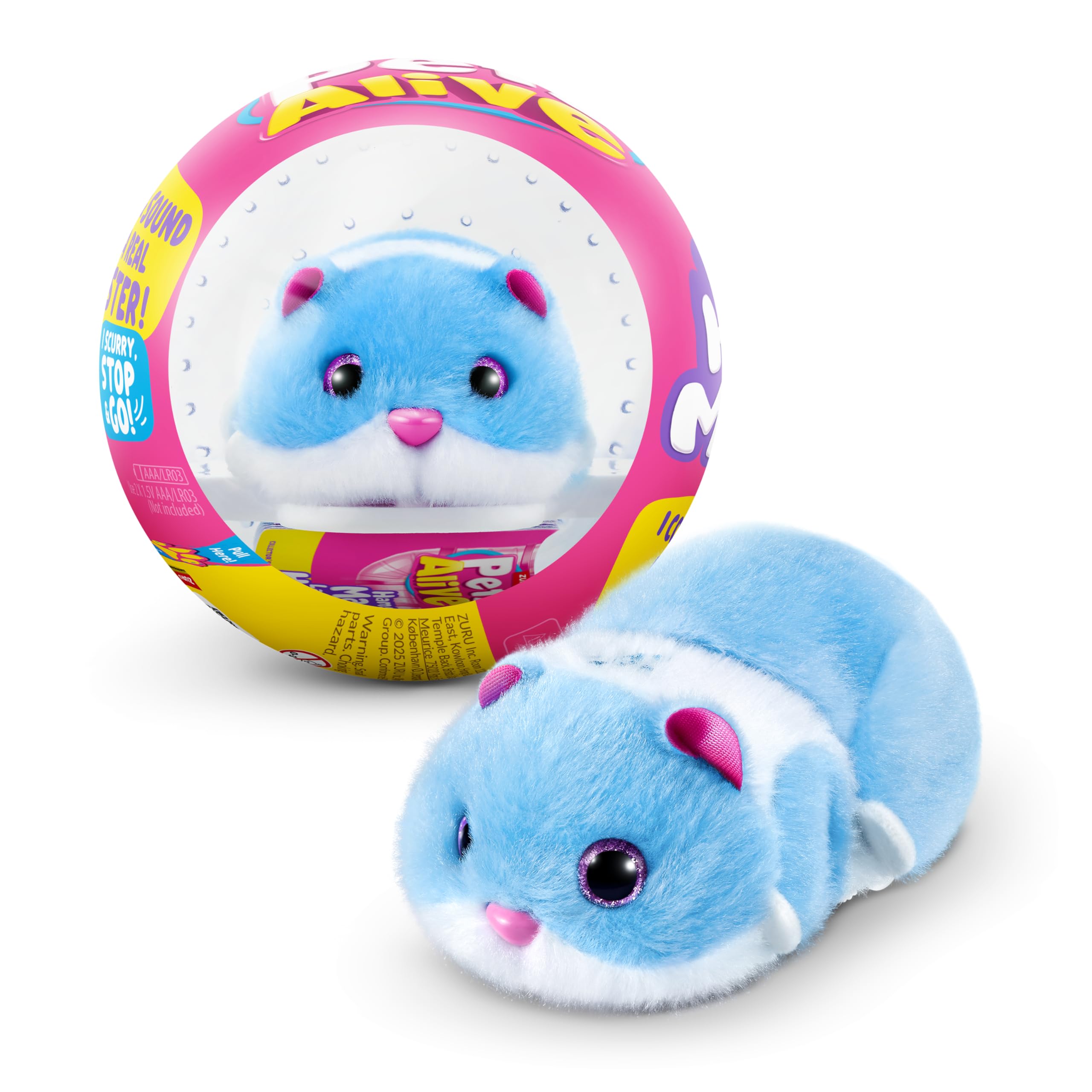 Amazon.co.jp: ZURU HamsterによるPets Alive Hamstermania (ブルー