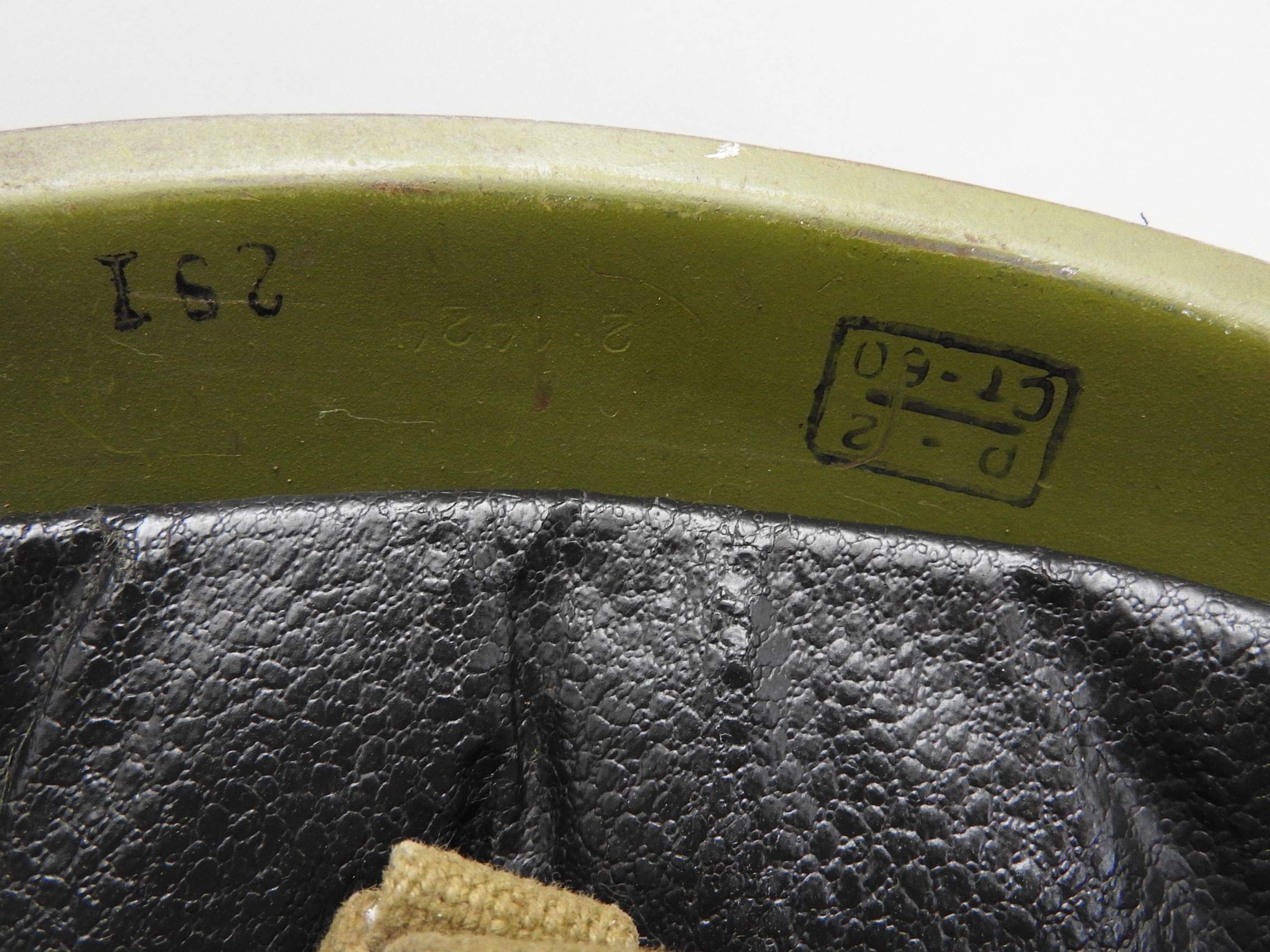 Amazon | ソビエト Soviet SSH40 実物 軍用 ヘルメット 第二次世界大戦