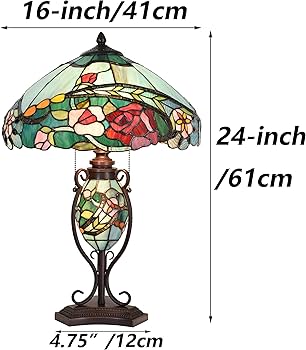 Amazon.co.jp : ステンドグラス テーブルランプ テーブルライト