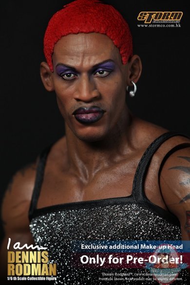 1/6 NBA Dennis Rodman Collectible Figure Exclusive Standard SM