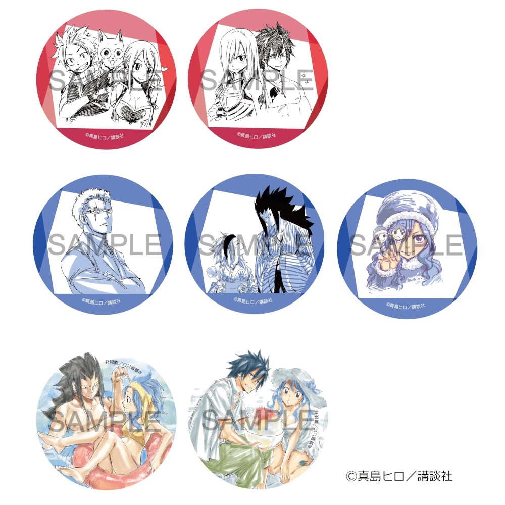 FAIRY TAIL 缶バッジ vol.2 ※ブラインド販売 グッズ