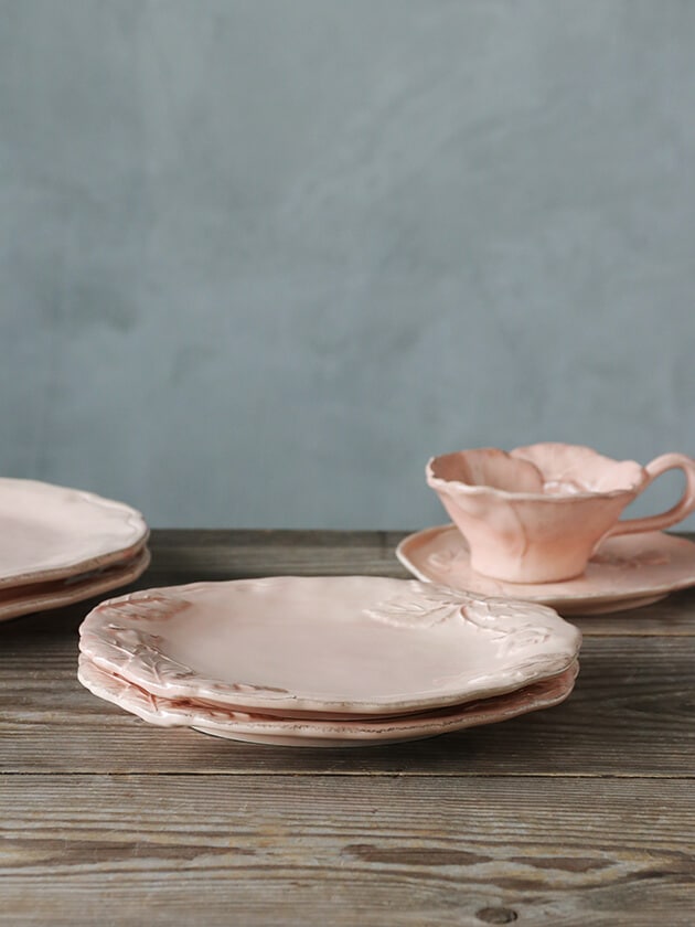 Virginia Casa ROMANTICA デザートプレート23cm ピンク