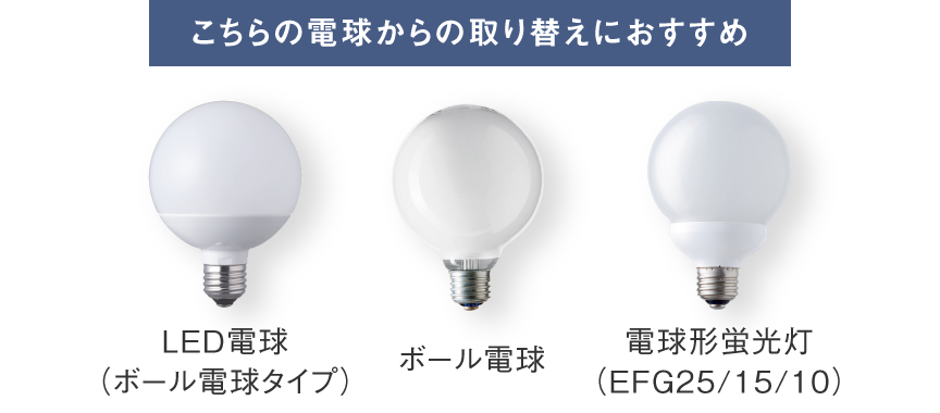 LED電球 商品ラインアップ | LED電球・蛍光灯 | Panasonic