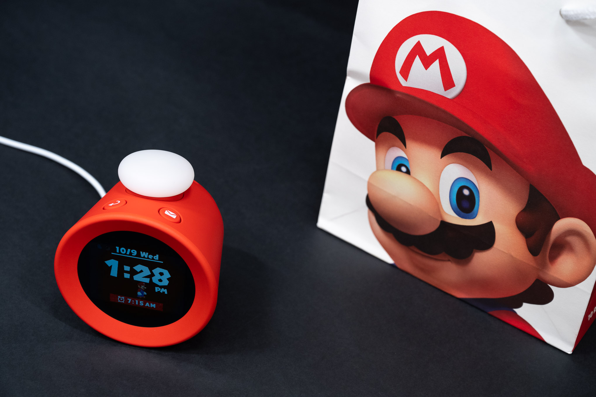 A closer look at Nintendo's adorable Alarmo clock | The Verge