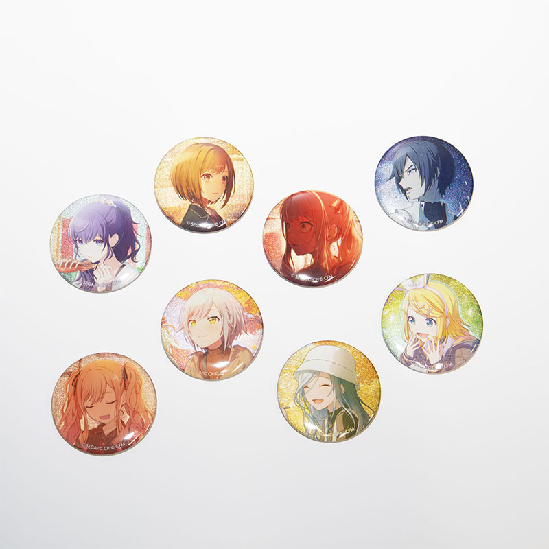 グリッター缶バッジ イベントイラストコレクション vol.46 B