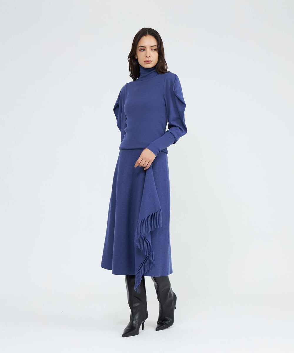 La maglia due】 フリンジAライン ニットスカート(スカート)｜EPOCA