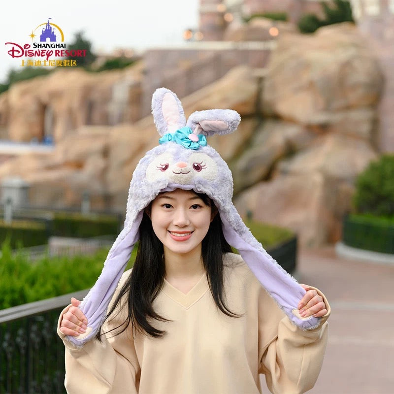 上海ディズニー リーナベル クッキーアン ステラルー 耳動く帽子