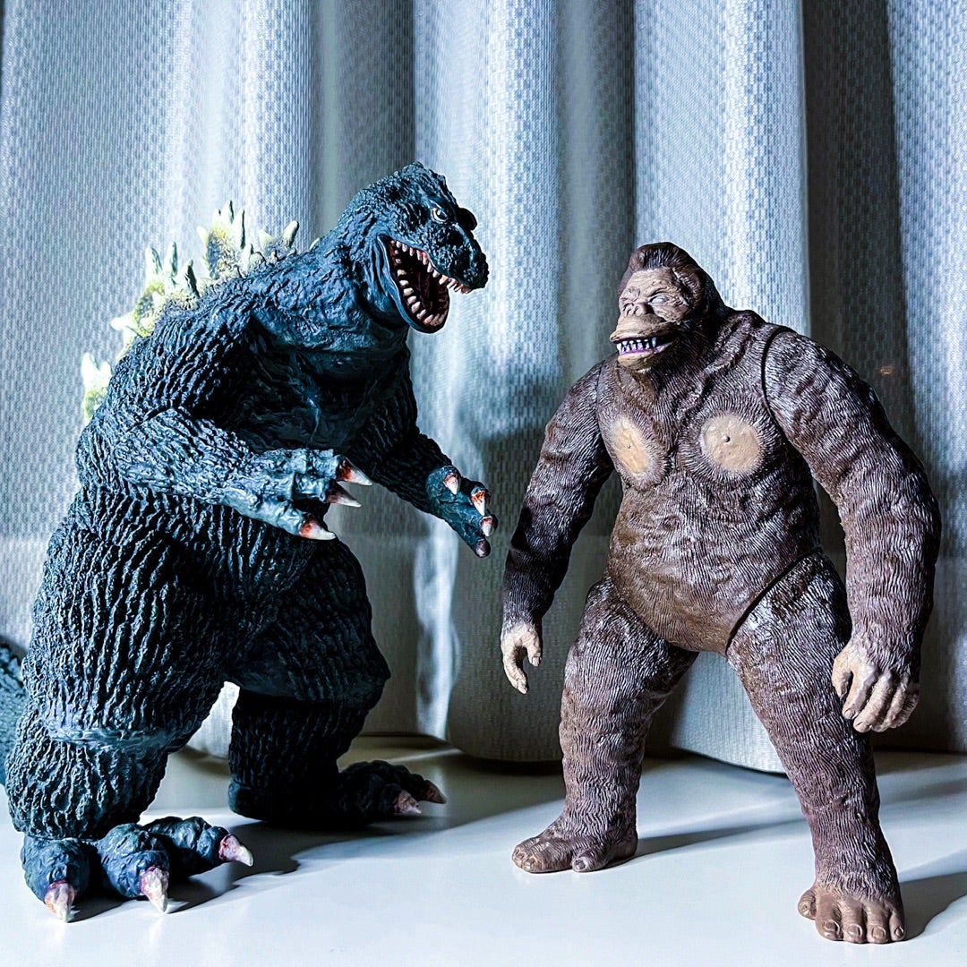 003 004 キングコング対ゴジラ ソフビのコレクションさ | NCC1701のブログ