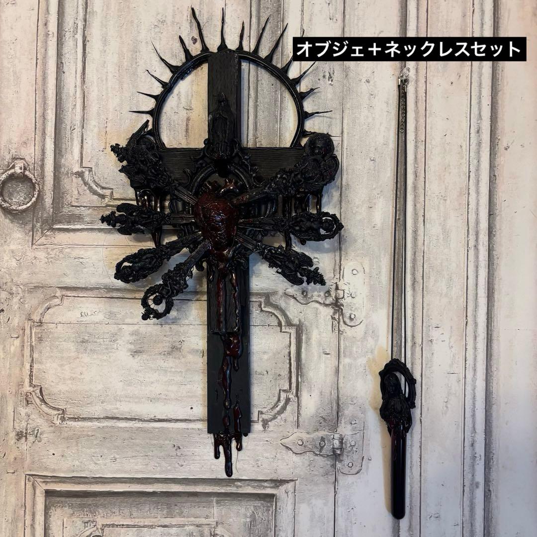 【Special Price】 闇聖母十字架オブジェB＋血族ネックレス Special Price】 闇聖母十字架オブジェB＋血族ネックレス