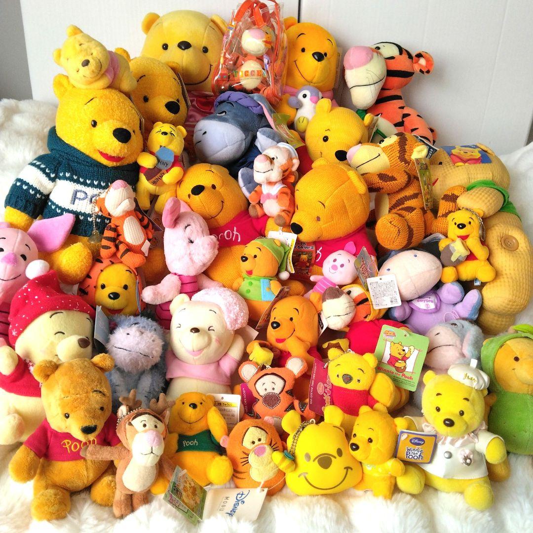 プーさん　イーヨー　ピグレット　ティガー　ディズニー　ぬいぐるみ　まとめ売り　② プーさん、ティガー、ピグレット、イーヨー！セガプライズ ディズニー