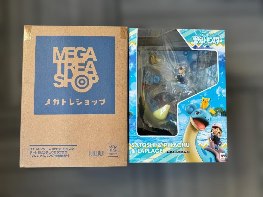 ポケットモンスター サトシ&ピカチュウ&ラプラス フィギュア ポケットモンスター サトシ＆ピカチュウ＆ラプラス | メガホビ