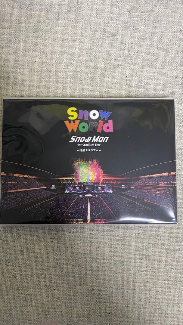 アイドル  Man 1st Stadium Live World Snow Man announces first stadium live tour, 'Snow World,' starting