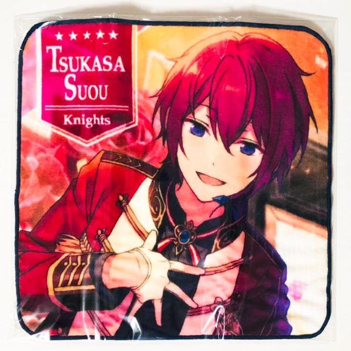 新品★あんスタ★Knights【朱桜司】ビジュアルミニタオル あんスタ！』Knights・2wink・Valkyrie・Switchのメンバーが高鮮明な