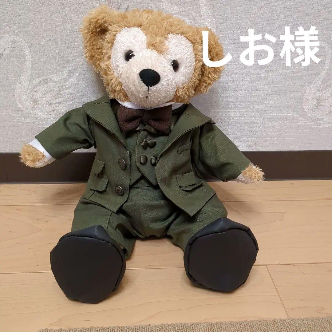 ダッフィーウェディングタキシード 楽天市場】Mサイズ用ウェディング・ダッフィー*シェリーメイ